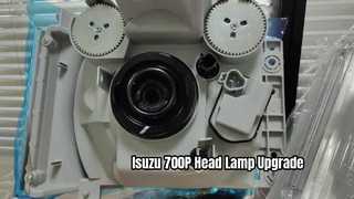 4HK1 8-98226185-0 L, 4HK1 8-98226181-0 R ไฟหน้าเหมาะกับ NKR700P